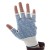 UCi NLNW-DF White Fingerless Low-Linting PVC-Dotted Gloves