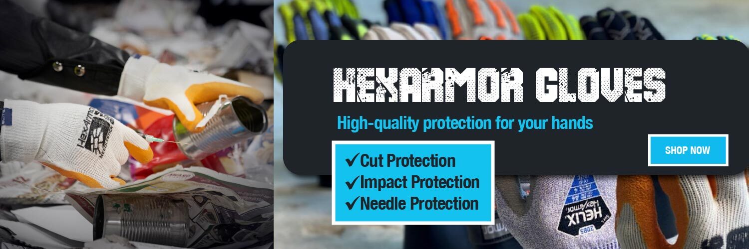 HexArmor Gloves: Cut, Needle, and Impact Protection