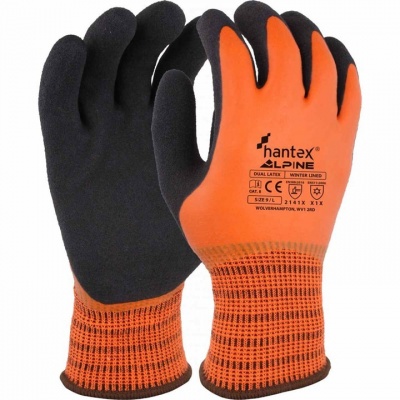 UCi Hantex Alpine Dual-Coated Latex Thermal Work Gloves