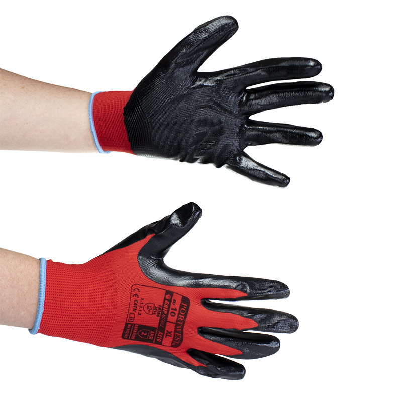 Red gloves