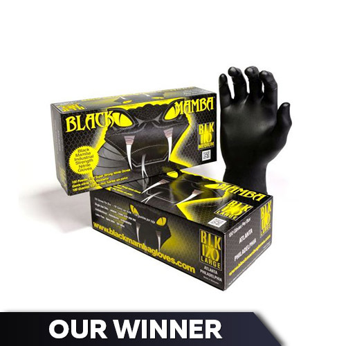 Black Mamba Tough Disposable Nitrile Gloves