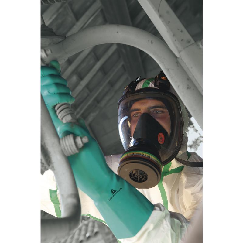 The Delta Plus Nitrile Chemical Resistant Nitrex VE802 Gloves are Extremely Comfortable