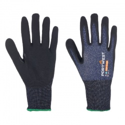 Portwest AP18-SG Cut C15 Nitrile-Coated Eco-Friendly Gloves