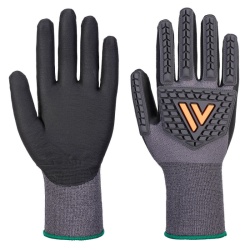Portwest A715 Anti-Static Impact Touchscreen Gloves (Black)