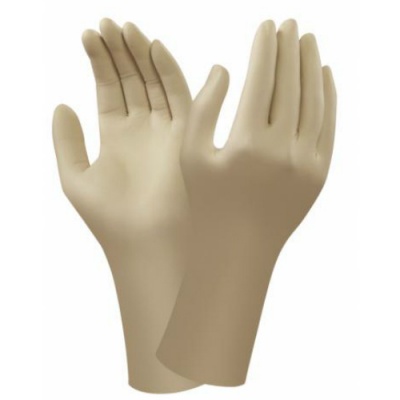 Ansell AccuTech 91-225 Chemical-Resistant Latex Gauntlet Gloves