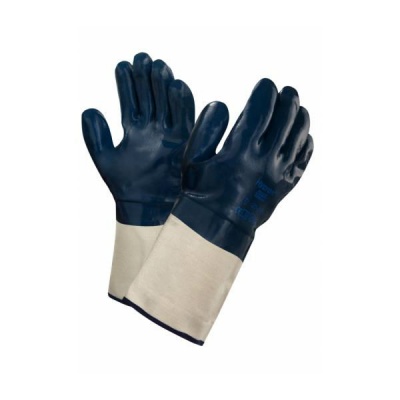 Ansell Hycron 27-810 Fully Coated Heavy-Duty Long Work Gloves