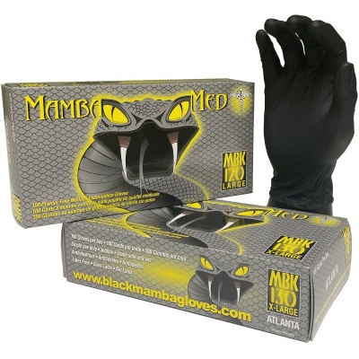 Mamba Med BX-MBK Powder-Free Disposable Nitrile Examination Gloves