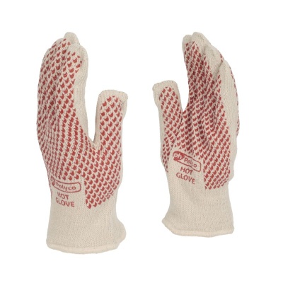 Polyco Hot Glove Heat-Resistant Oven Gloves (28cm Length)