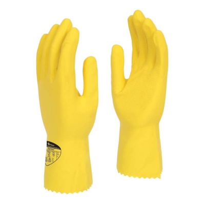 Polyco Optima Rubber Chemical Utility Gloves (Pack of 12 Pairs)