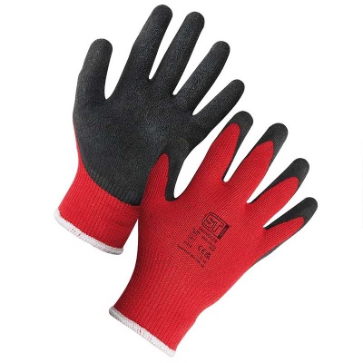 Supertouch SPG-20121 Latex-Palm Red Handler Gloves