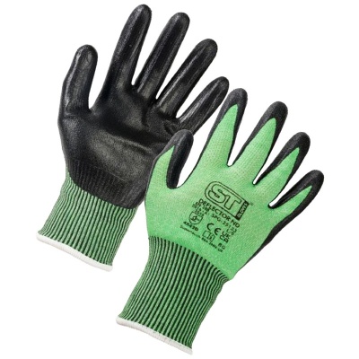 Supertouch Deflector ND Cut-Protective Touchscreen Gloves (Green)