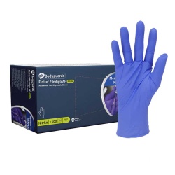 Polyco Finite P Indigo AF Nitrile Disposable Gloves MFNP100 (Case of 1000 Gloves)