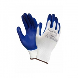 Ansell HyFlex 11-900 Palm-Coated Industrial  Nitrile Work Gloves