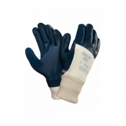 Ansell Hycron 27-600 Jersey-Lined Heavy-Duty 3/4 Dipped Gloves