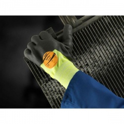 Ansell HyFlex 11-427 3/4 Coated Cut-Resistant Lint-Free Gloves