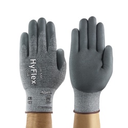 Ansell HyFlex 11-531 Cut-Resistant Grip Palm-Coated Work Gloves