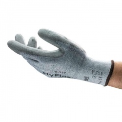 Ansell HyFlex 11-727 Dexterous Cut-Resistant Palm-Coated Work Gloves