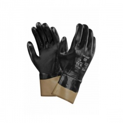 Ansell NitraSafe 28-359 Fully Coated Kevlar Black Work Gloves