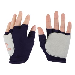 Impacto 503-10 Fingerless Suede Leather Anti-Vibration Gloves