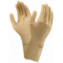 Marigold Industrial AlphaTec 87-137 Diamond Grip Chemical-Resistant Gauntlet Gloves