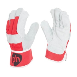 Polyco Premium Chrome Rigger Leather Gloves LR158R