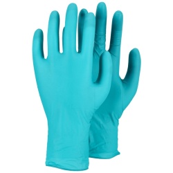 Ejendals Tegera 84510 Oil-Resistant Disposable Nitrile Gloves (Box of 100)